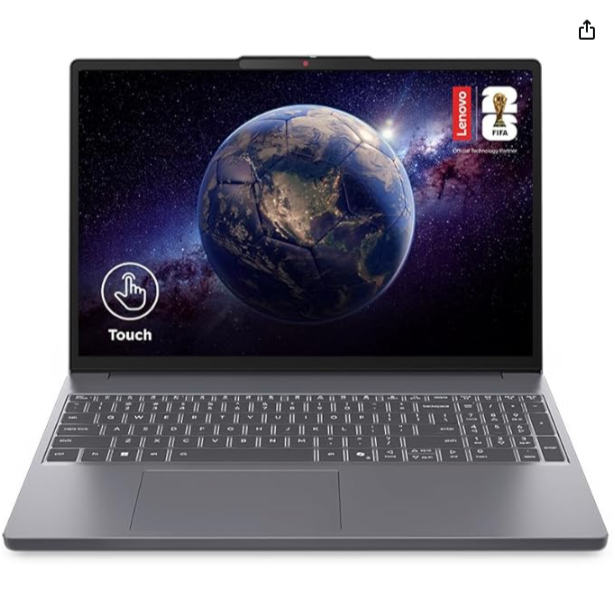 Notebook Lenovo IdeaPad Slim 3 Core i5-13420H 8GB 512GB SSD Tela 15.3" Touch Screen - 83NS000ABR W11
