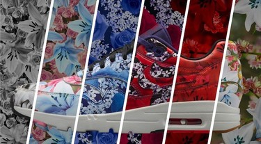 Para aquellos pies que no son alérgicos a las flores esta Primavera van a pedir las nuevas Nike Air Max 1 Ultra