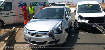 Siniestro vial - seguros para coches