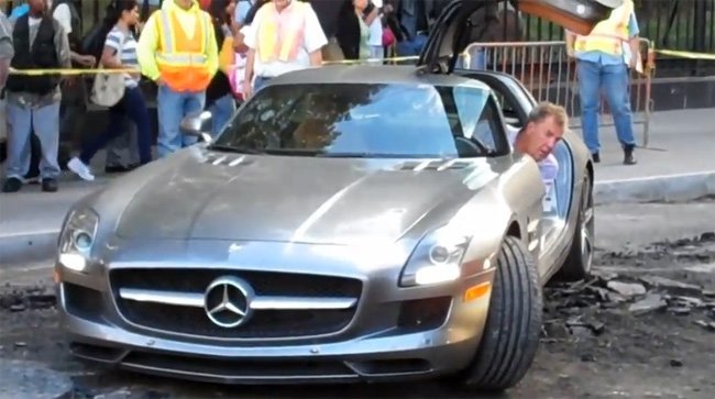 Jeremy Clarckson Top Gear SLS AMG