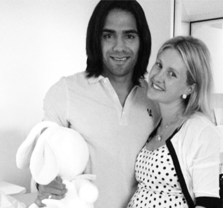 Radamel Falcao y ese nacimiento (casi) retransmitido