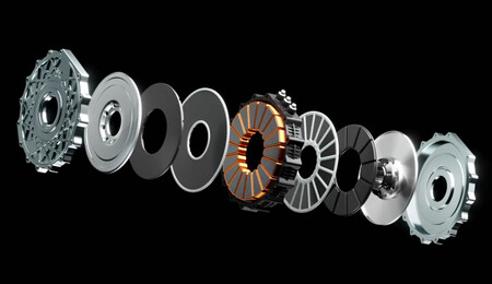 Motor De Flujo Axial Yasa Desmontado