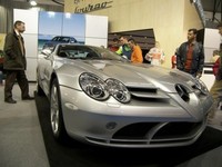 Mercedes Clase C y SLR McLaren en el Salón de Vigo