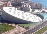 Bienvenidos a la reconstrucción de la Biblioteca de Alejandría, la más importante de la historia
