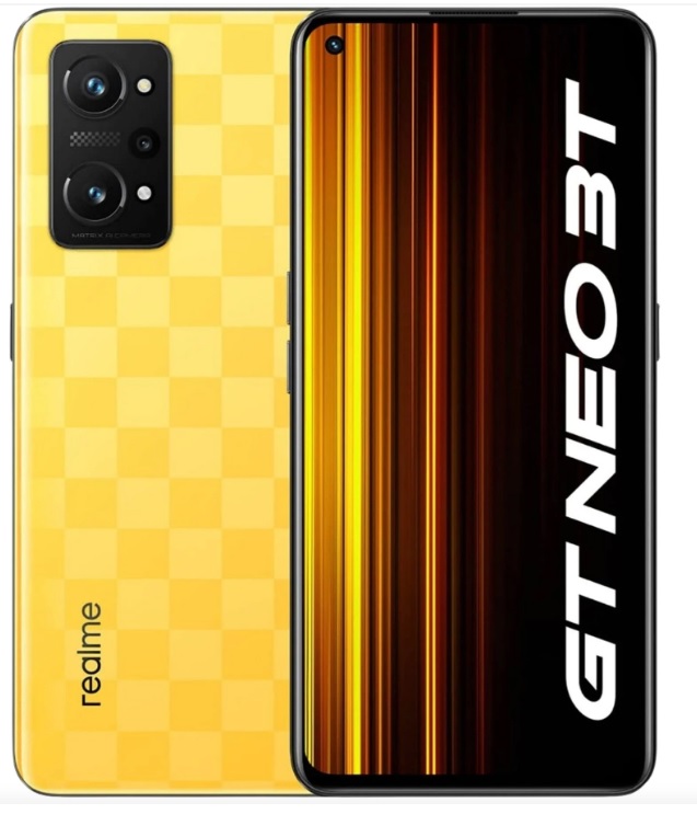 Smartphone realme GT Neo 3T 8+128 GB amarillo