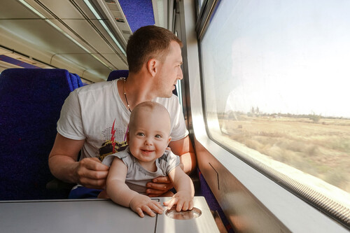 Viajar en tren con niños: esto es (casi) todo lo que debes saber 