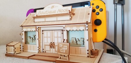 Un aficionado de Animal Crossing: New Horizons ha convertido la tienda MiniNook en un Dock de Nintendo Switch que desearíamos tener