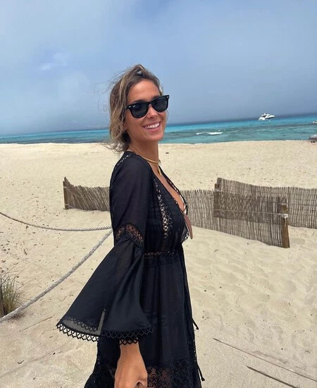 María Pombo tiene el kaftán boho más ideal del verano