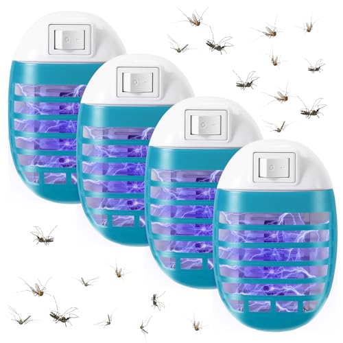 4 Piezas Lámpara Antimosquitos Eléctrico