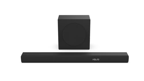 Hisense HS3100 - Barra de Sonido 3.1, 480W, Dolby Audio, DTS Virtual X, Bluetooth 5.3, HDMI ARC/Optical/AUX/USB, 6 Modos de Sonido, Modo TV, EzPlay