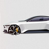 ¿Un Mustang sedán? A Ford se le "escapó" la idea en un boceto oficial