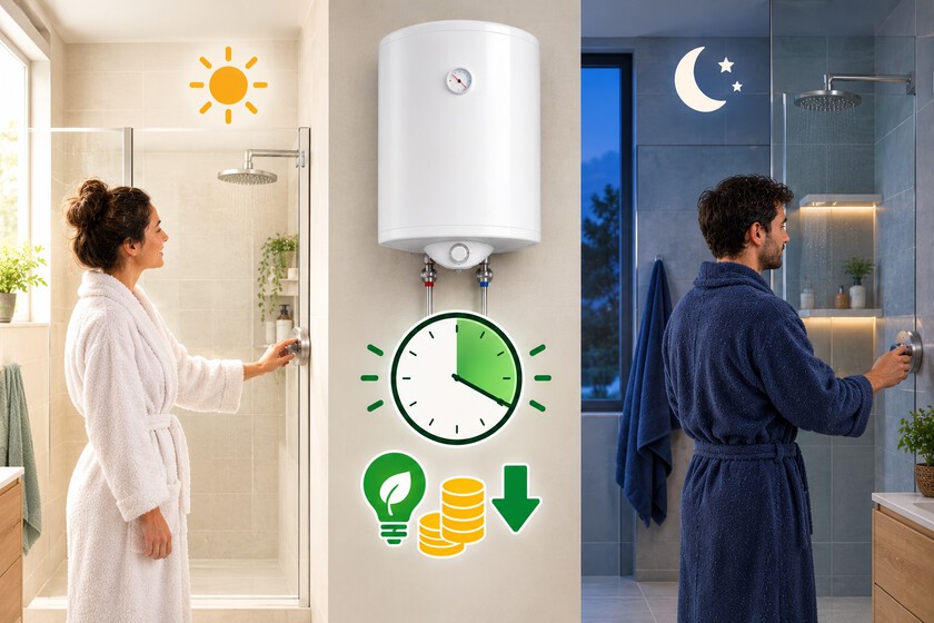 Bano Inteligente Ahorro De Energia Manana Y Noche