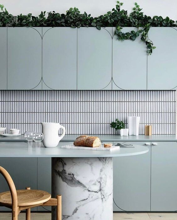 Curvas para la cocina; la nueva tendencia que hará mas fluida la