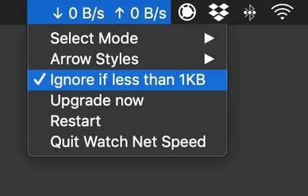 ネット速度オプションを見る3