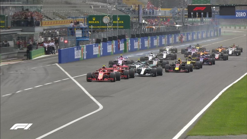 Salida Gp Italia