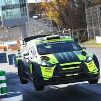Valentino Rossi vuelve a arrasar en el Monza Rally Show ampliando su récord a siete victorias
