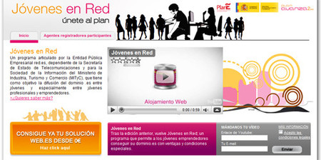 Dominios .es gratis con Jóvenes en Red