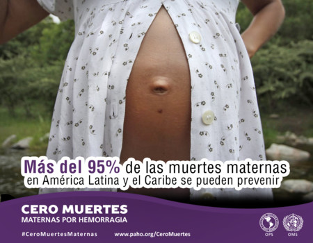 Cero muertes maternas por hemorragia