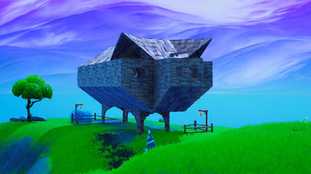 Desafío Fortnite: dónde conseguir el Fortbyte 69 en un edificio con forma de cerdo de piedra. Solución