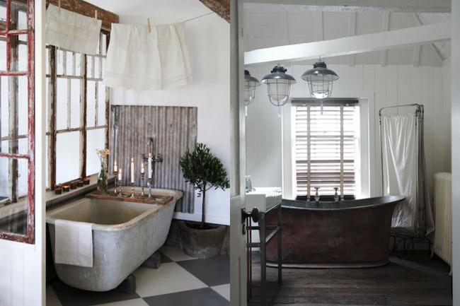 Maravillosas ideas para vestir tu baño con una bañera de ensueño