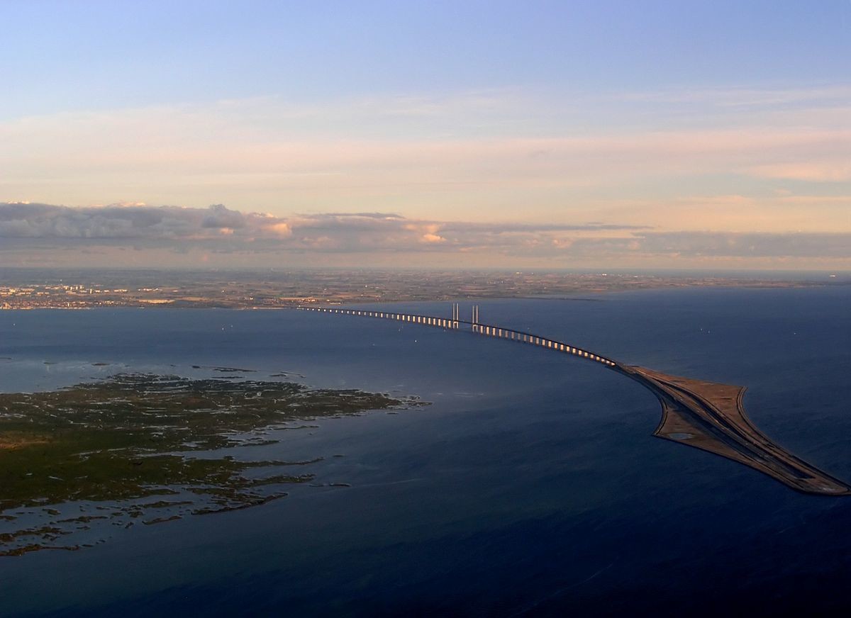 Así es el puentetúnel de Oresund, la increíble obra que une Suecia con Dinamarca y el resto de
