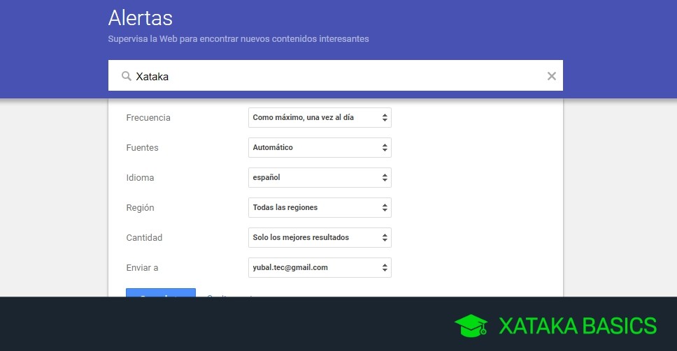 Alertas Web Google Alerts: cómo activarlo y 14 alertas para sacarle el máximo partido