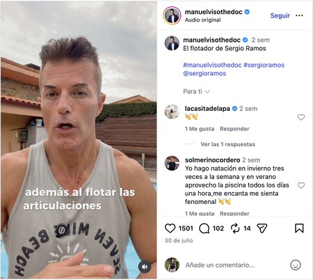 Ejercicio Flotador Medico Viso
