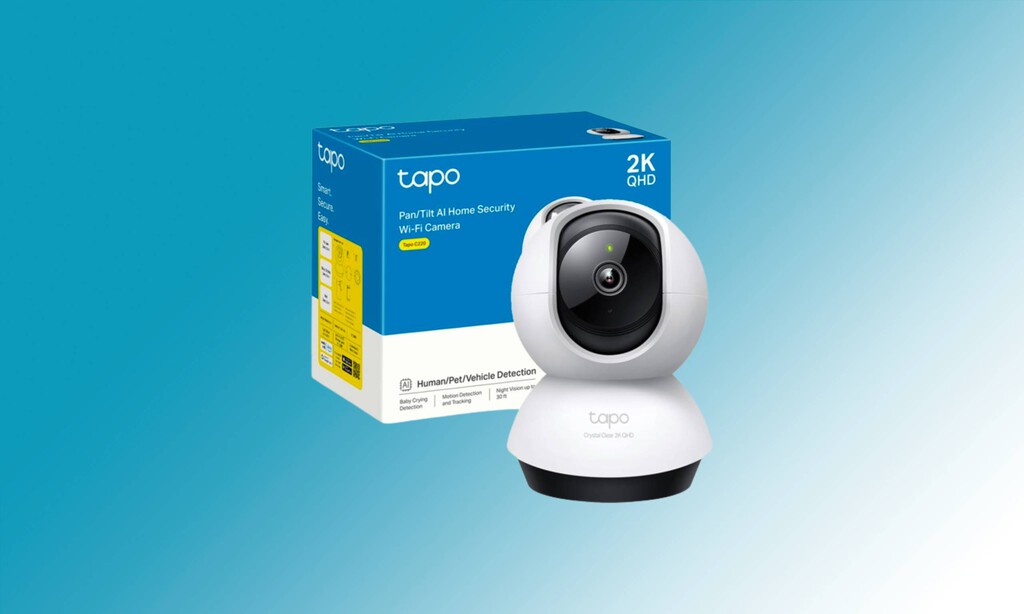 Amazon tumba hasta mínimo el precio de esta cámara de seguridad Tapo con Inteligencia Artificial