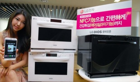 LG Dios, el nuevo horno microondas de LG con capacidades inteligentes