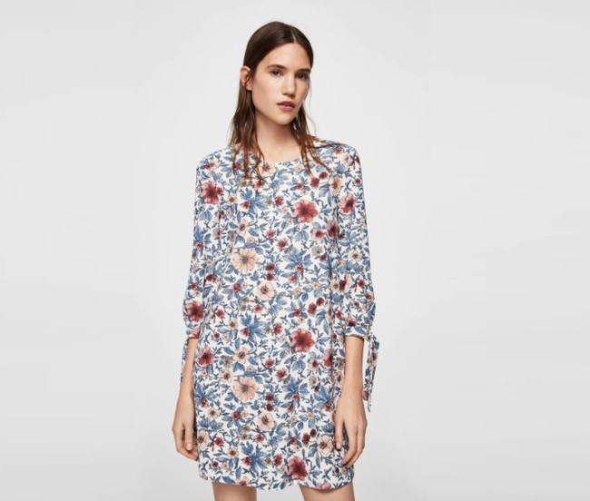 selena gomez street style vestido flores