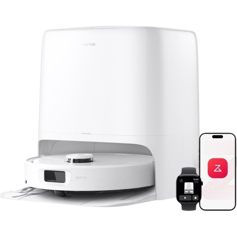 Robot aspirador Roborock Qrevo 2 ProX con autovaciado 25.000 Pa Navegación LiDAR compatible mascotas