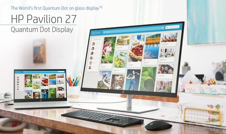 HP presenta nuevos monitores y en la corona, el nuevo Pavilion con tecnología Quantum Dot y soporte HDR