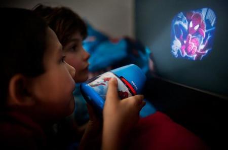 Lámpara proyector de Spiderman