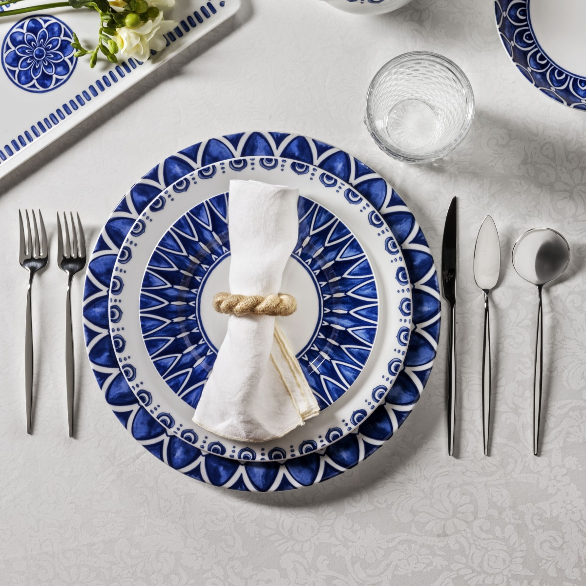 Set Vajilla 20 piezas Azure Lux Vista Alegre