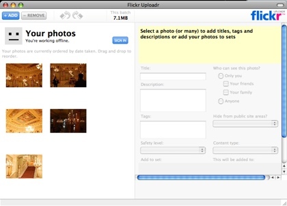 Probamos Flickr Uploader 3.0 beta