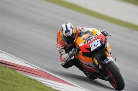 Dani Pedrosa en Sepang