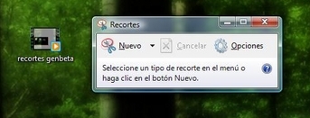 Windows Vista: usando Snipping Tool o Recortes