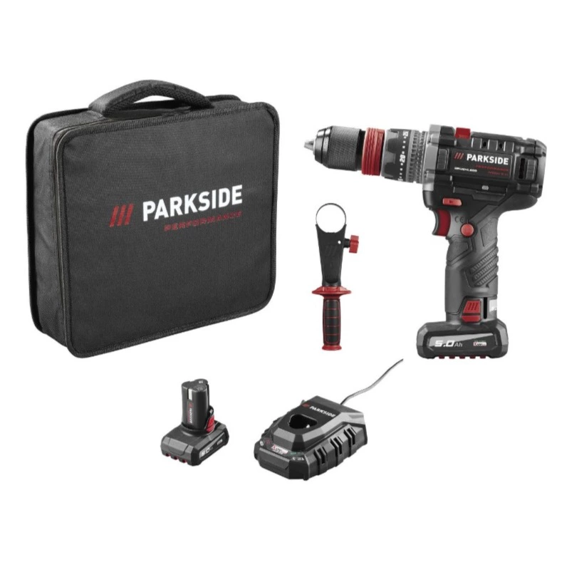 Set de taladro atornillador recargable 12 V
