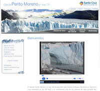 El Glaciar Perito Moreno se rompe en pleno invierno (en vivo)