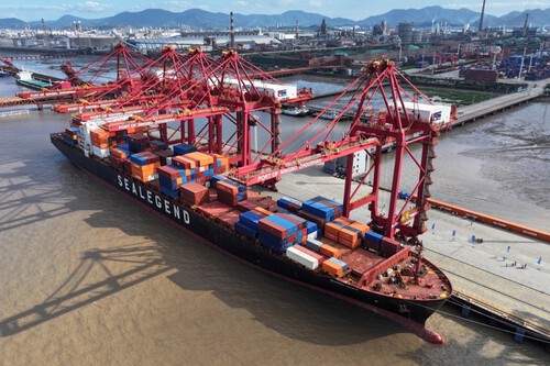 Barco Carguero Chino Artico