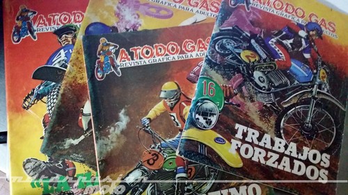 Especial comics y motos: A Todo Gas de Producciones Editoriales