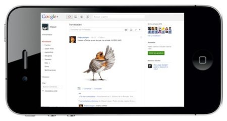 La aplicación de Google+ para iOS, esperando la aprobación de Apple