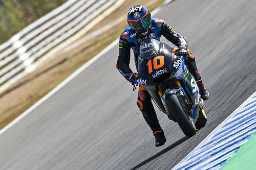 Luca Marini impone su ley en Jerez y Jorge Martín consigue rescatar el primer podio de la temporada