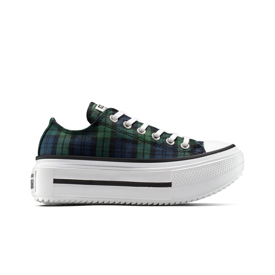 Zapatillas casual unisex Chuck Taylor All Star Lift Double Stack Plaid Converse
