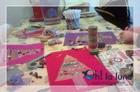 Taller "Decora tu Navidad" en Oh! La Luna, en Madrid