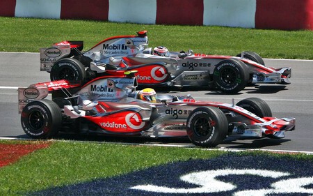 Hamilton Alonso Canada F1 2007