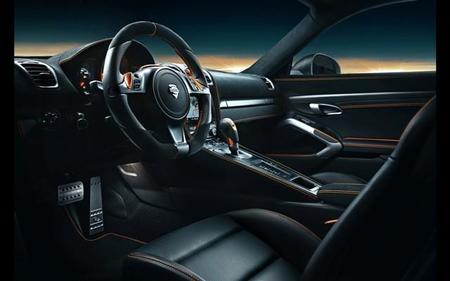 Interior del Porsche Cayman 2013 By TechArt