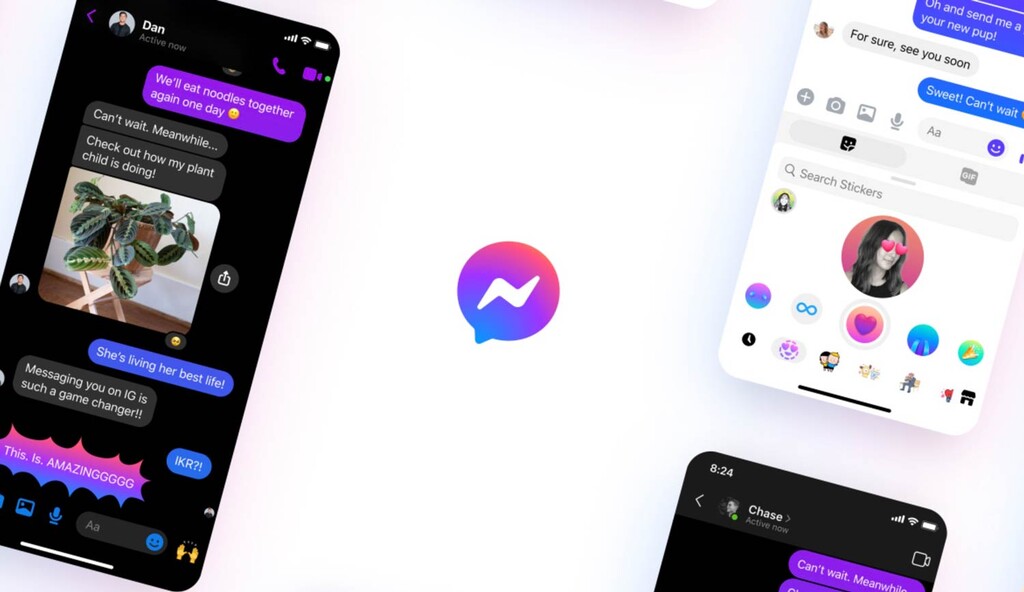 Facebook Messenger se renueva estrenando diseño y haciendo oficial el nuevo icono
