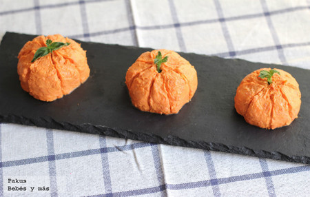 Recetas de Halloween: calabacitas de queso y sobrasada