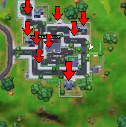 Mapa Regalos Fortnite